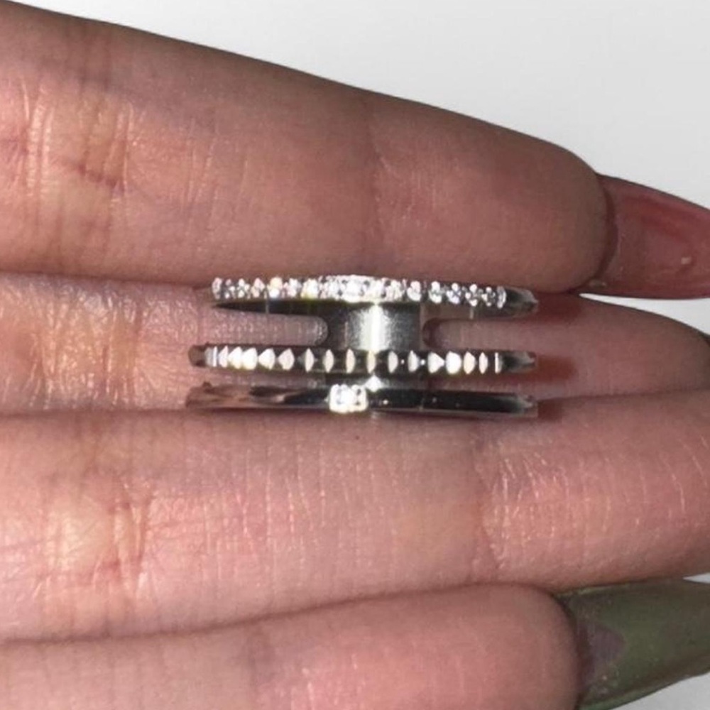 Sterling Silver multiple stack ring